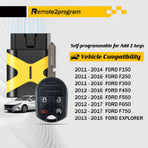 Car Key DIY Programmer Tool/OBD Scanner/Add 2 Keys and Car Key Fob Replacement for Ford with FCC: CWTWB1U793 (For All Key Lost)